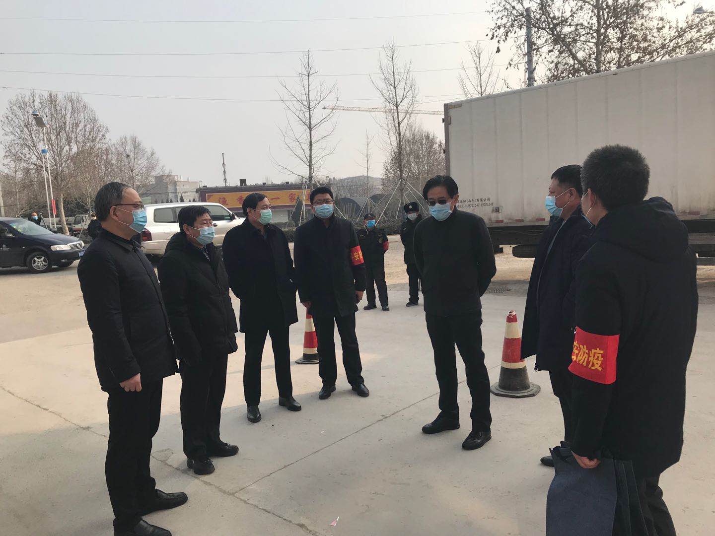济南市农业农村局党组书记,局长曹军来长清慰问下沉一线服务疫情防控