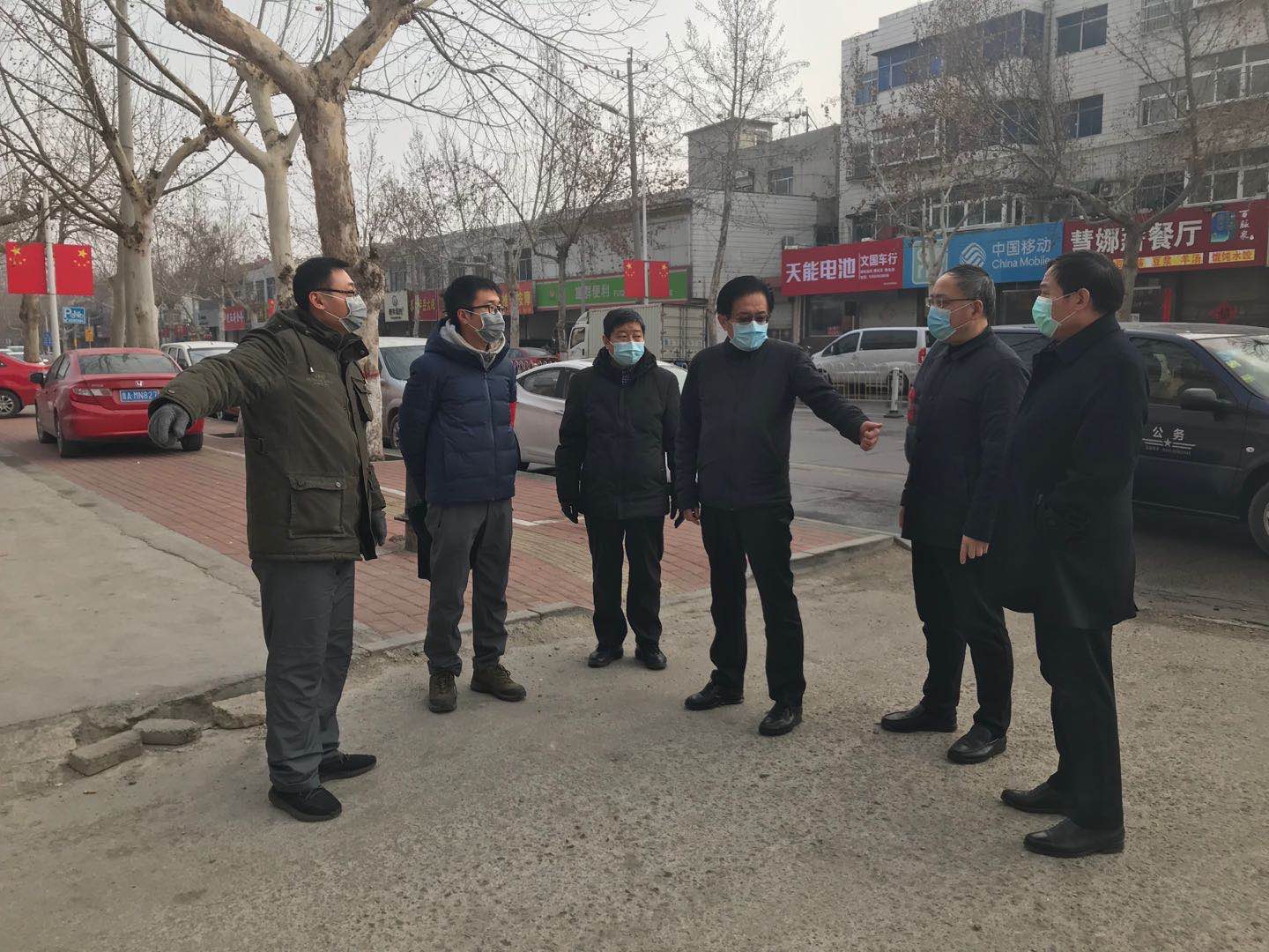 济南市农业农村局党组书记局长曹军来长清慰问下沉一线服务疫情防控